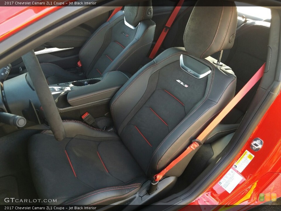 Jet Black Interior Front Seat for the 2017 Chevrolet Camaro ZL1 Coupe #118322675