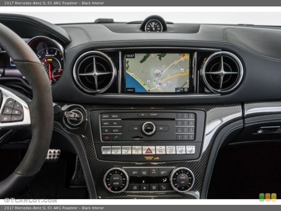 Black Interior Controls for the 2017 Mercedes-Benz SL 63 AMG Roadster #118324226