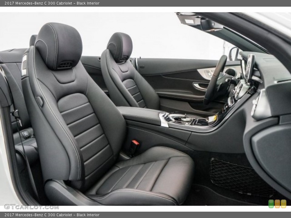 Black Interior Photo for the 2017 Mercedes-Benz C 300 Cabriolet #118327019