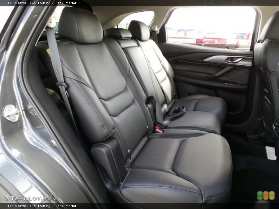 Black Interior Rear Seat for the 2016 Mazda CX-9 Touring #118328705