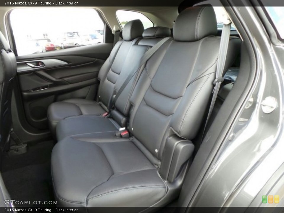 Black Interior Rear Seat for the 2016 Mazda CX-9 Touring #118328744