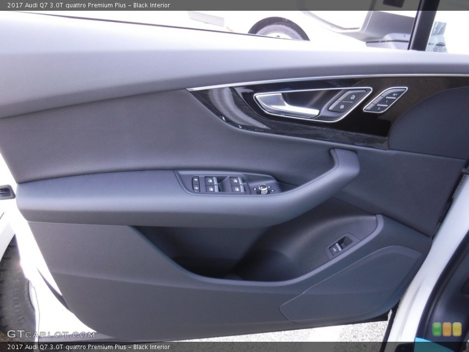Black Interior Door Panel for the 2017 Audi Q7 3.0T quattro Premium Plus #118330352