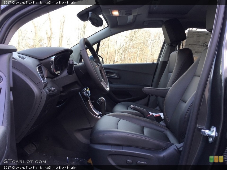 Jet Black Interior Photo for the 2017 Chevrolet Trax Premier AWD #118341334