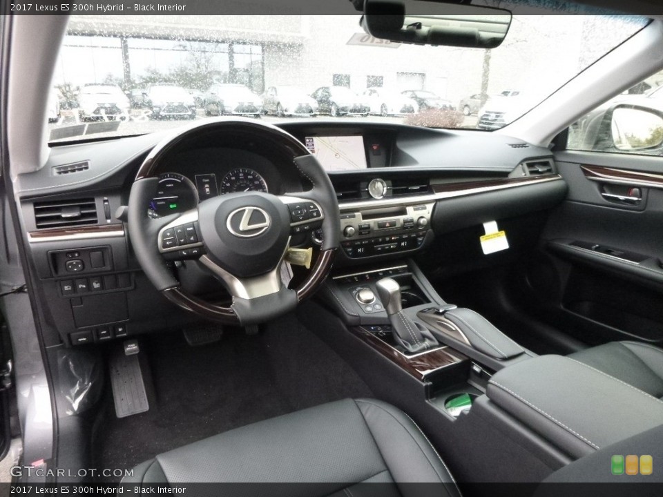 Black 2017 Lexus ES Interiors