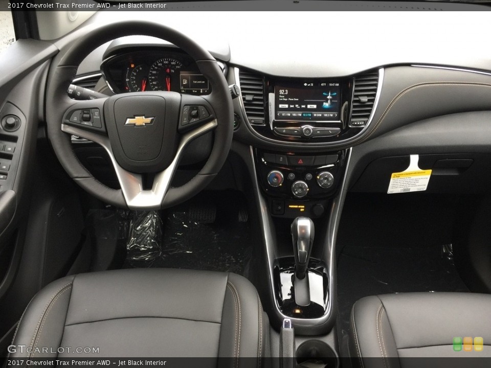 Jet Black Interior Dashboard for the 2017 Chevrolet Trax Premier AWD #118342891