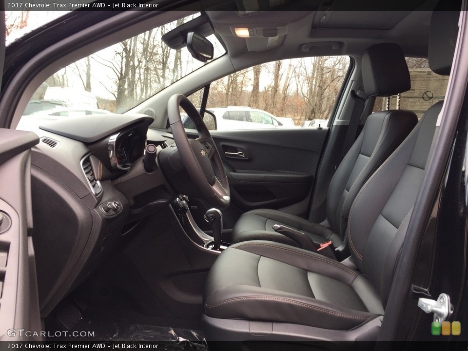 Jet Black Interior Photo for the 2017 Chevrolet Trax Premier AWD #118342918