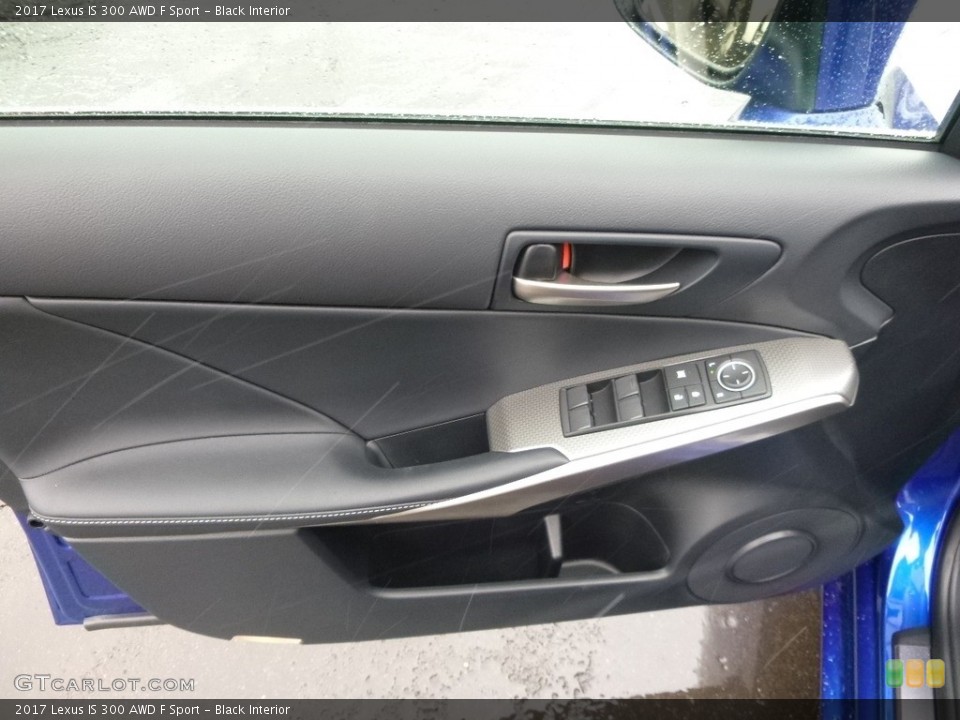 Black Interior Door Panel for the 2017 Lexus IS 300 AWD F Sport #118344382