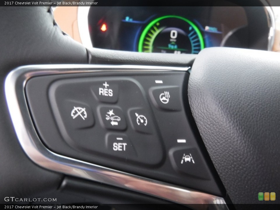 Jet Black/Brandy Interior Controls for the 2017 Chevrolet Volt Premier #118346077