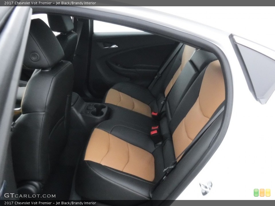 Jet Black/Brandy Interior Rear Seat for the 2017 Chevrolet Volt Premier #118346149