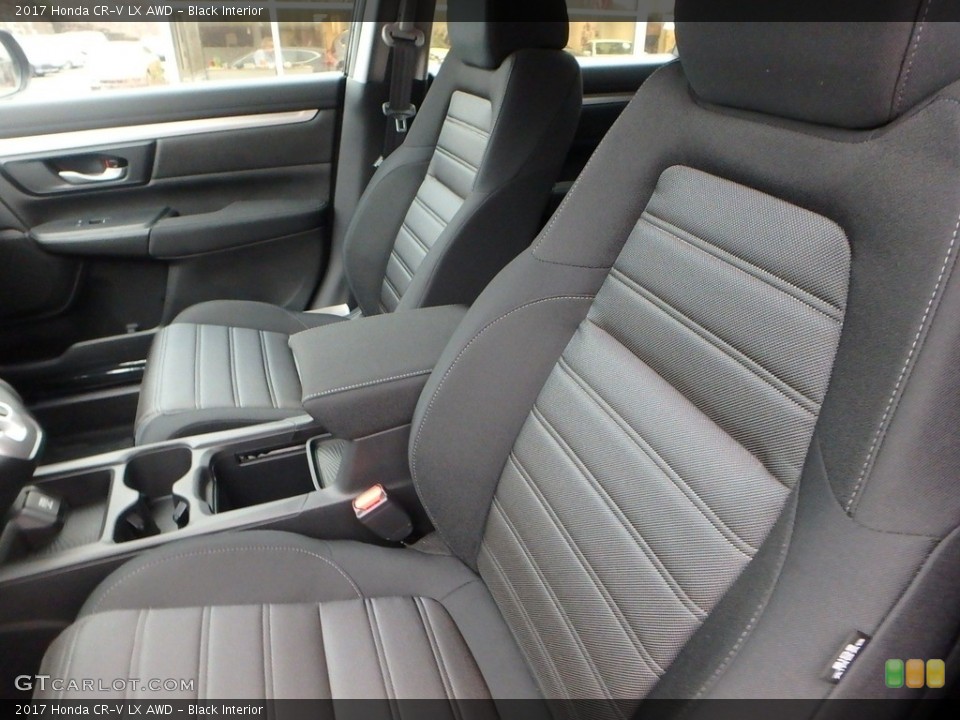 Black Interior Front Seat for the 2017 Honda CR-V LX AWD #118347472