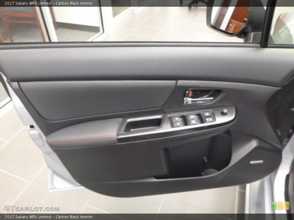 Carbon Black Interior Door Panel for the 2017 Subaru WRX Limited #118357168