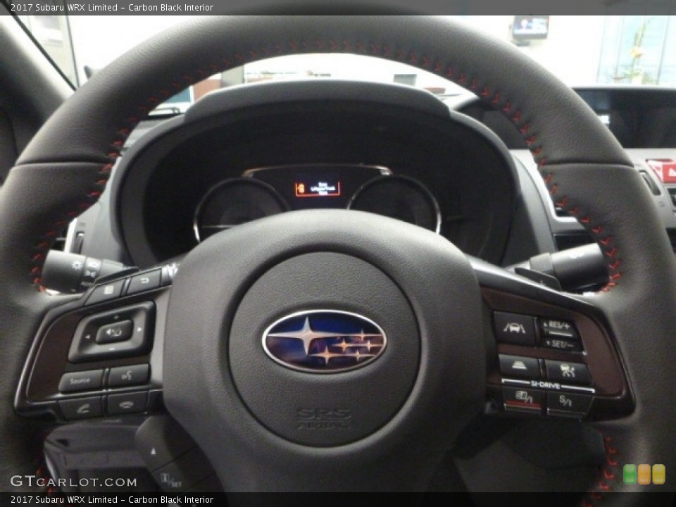 Carbon Black Interior Steering Wheel for the 2017 Subaru WRX Limited #118357234