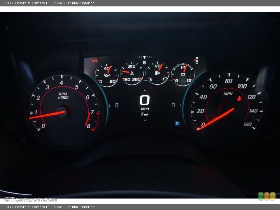 Jet Black Interior Gauges for the 2017 Chevrolet Camaro LT Coupe #118357489