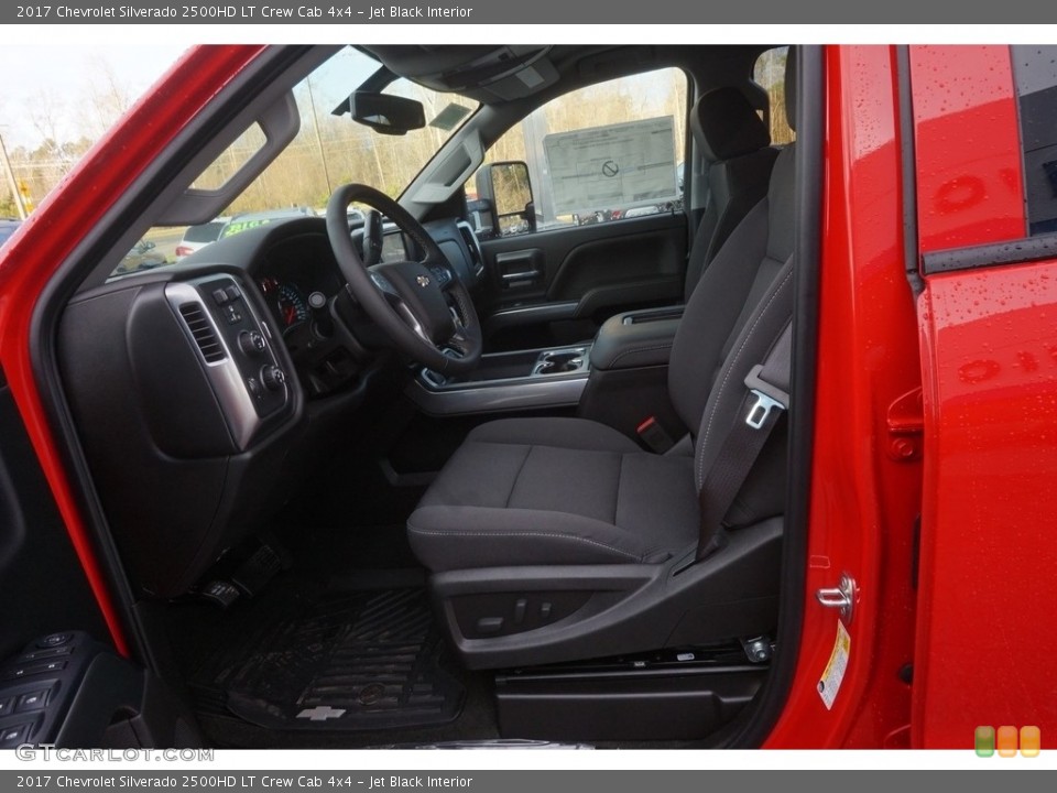 Jet Black Interior Front Seat for the 2017 Chevrolet Silverado 2500HD LT Crew Cab 4x4 #118358146