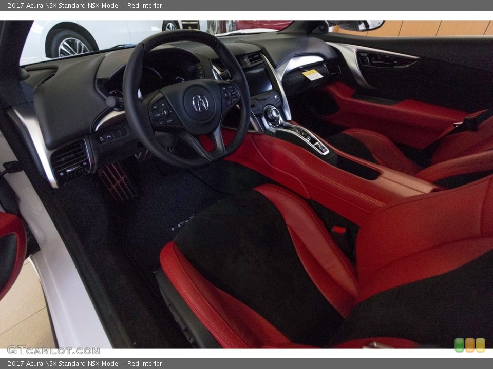 Red Interior Photo for the 2017 Acura NSX  #118366671