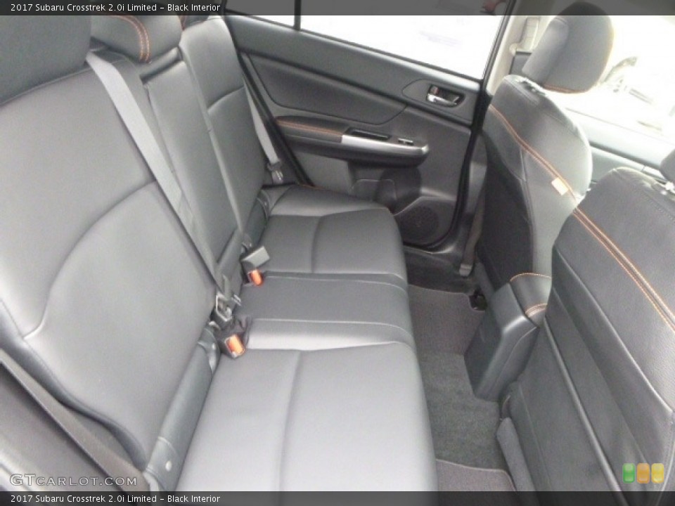 Black Interior Rear Seat for the 2017 Subaru Crosstrek 2.0i Limited #118371858