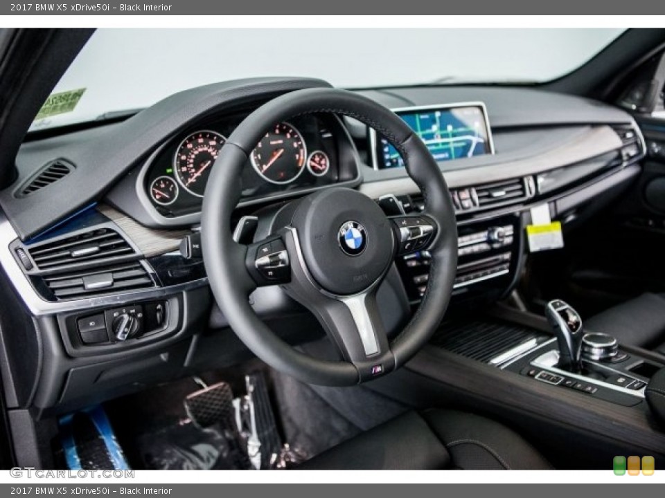 Black Interior Dashboard for the 2017 BMW X5 xDrive50i #118372230