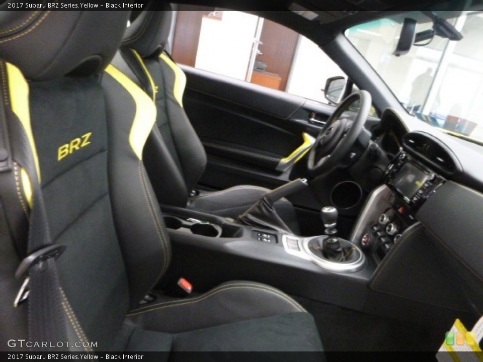 Black Interior Front Seat for the 2017 Subaru BRZ Series.Yellow #118373649