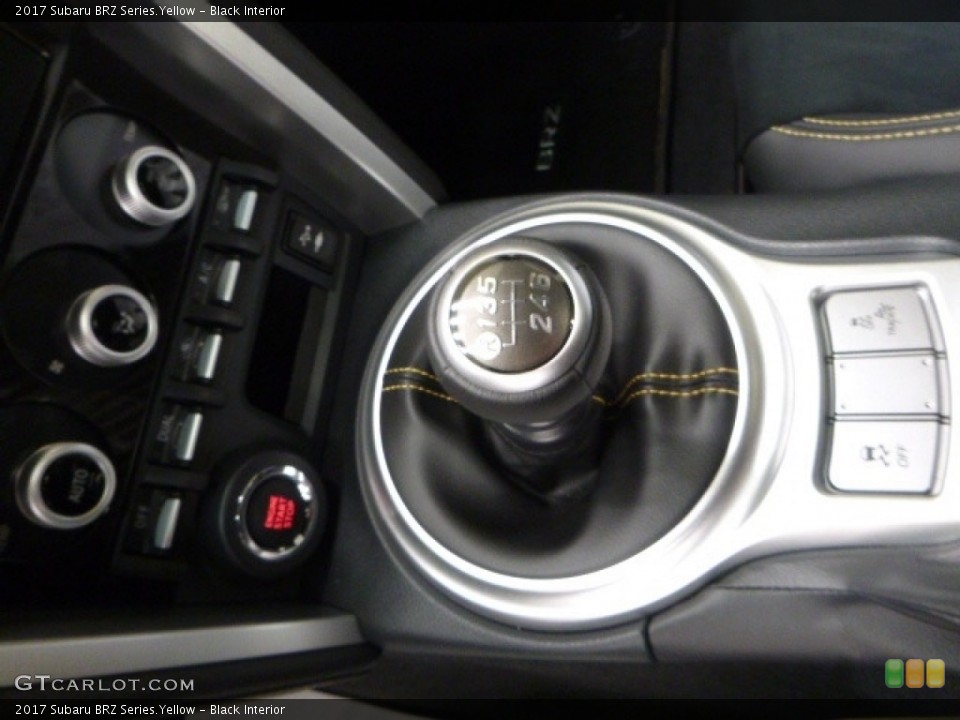 Black Interior Transmission for the 2017 Subaru BRZ Series.Yellow #118373883