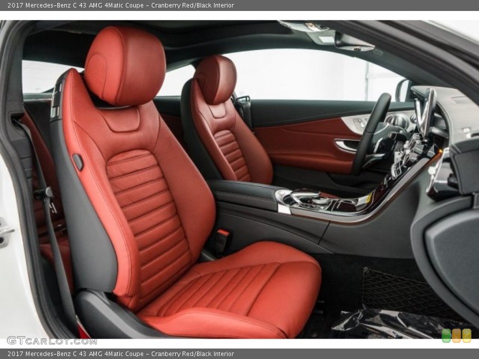 Cranberry Red/Black Interior Photo for the 2017 Mercedes-Benz C 43 AMG 4Matic Coupe #118380978