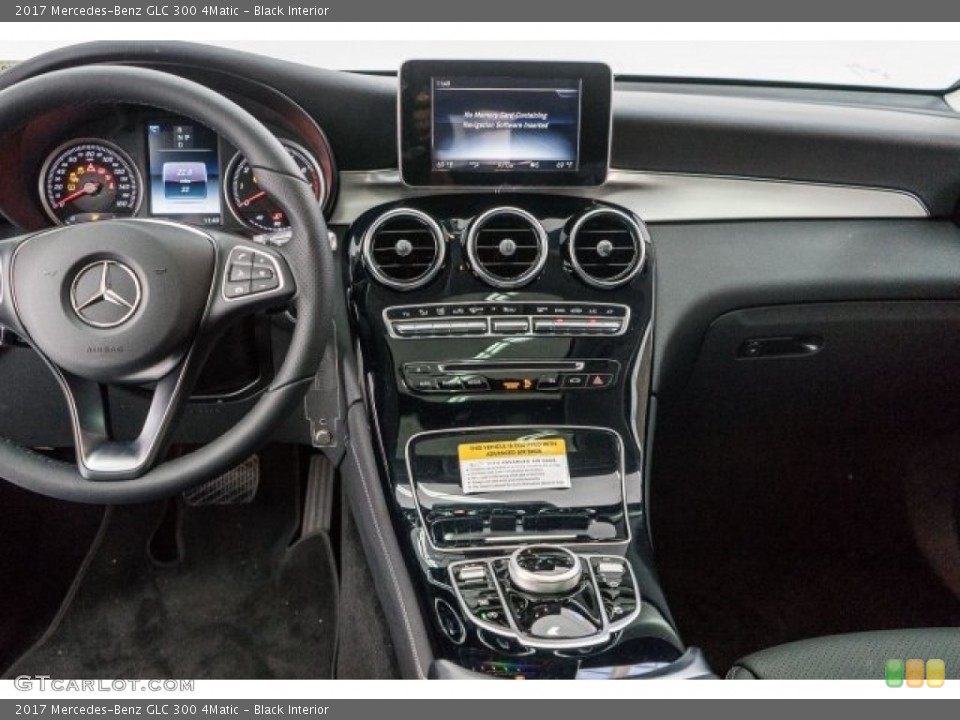 Black Interior Controls for the 2017 Mercedes-Benz GLC 300 4Matic #118381464