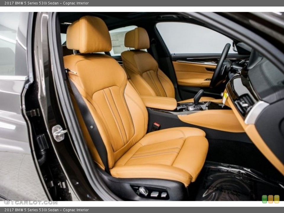 Cognac Interior Photo for the 2017 BMW 5 Series 530i Sedan #118386524