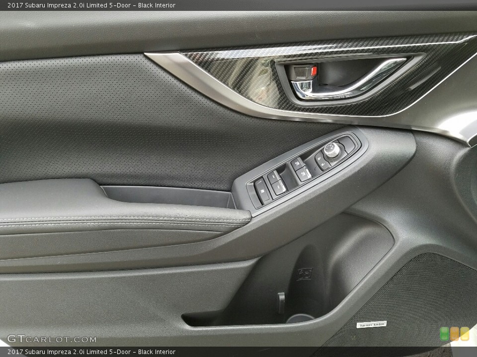Black Interior Door Panel for the 2017 Subaru Impreza 2.0i Limited 5-Door #118391333