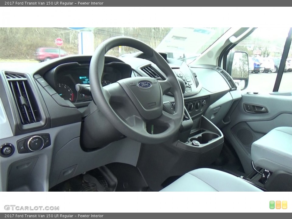Pewter Interior Dashboard for the 2017 Ford Transit Van 150 LR Regular #118393309