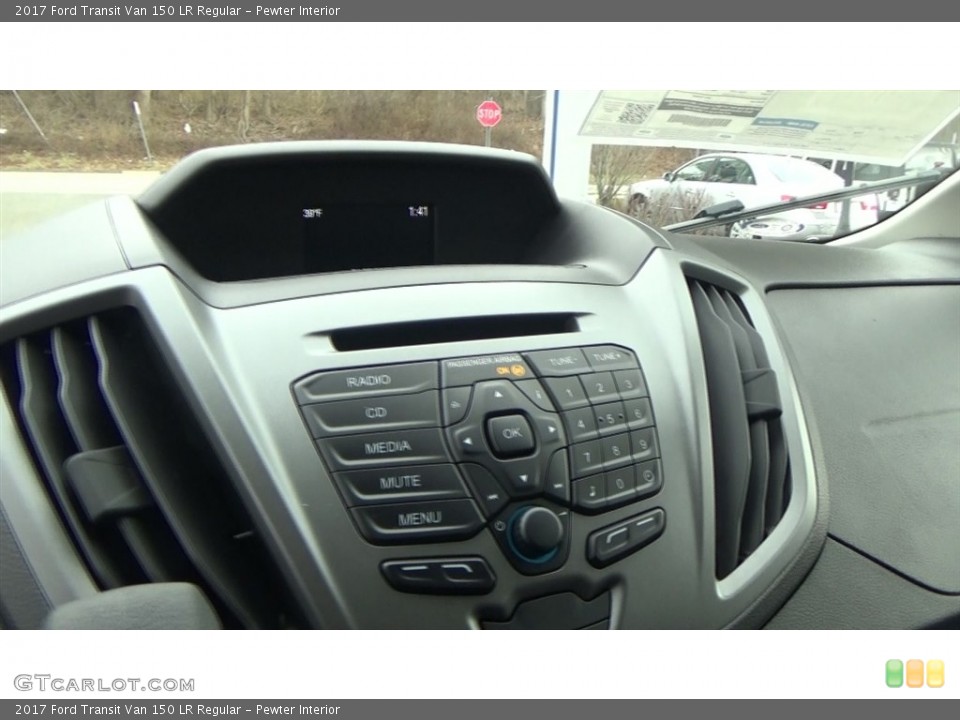 Pewter Interior Controls for the 2017 Ford Transit Van 150 LR Regular #118393396