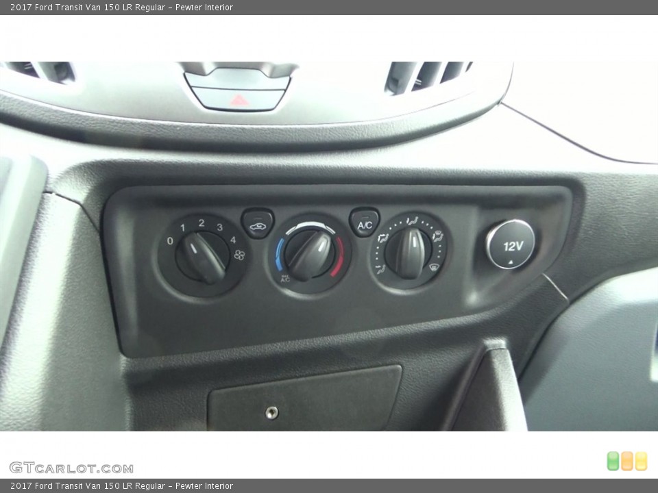 Pewter Interior Controls for the 2017 Ford Transit Van 150 LR Regular #118393420