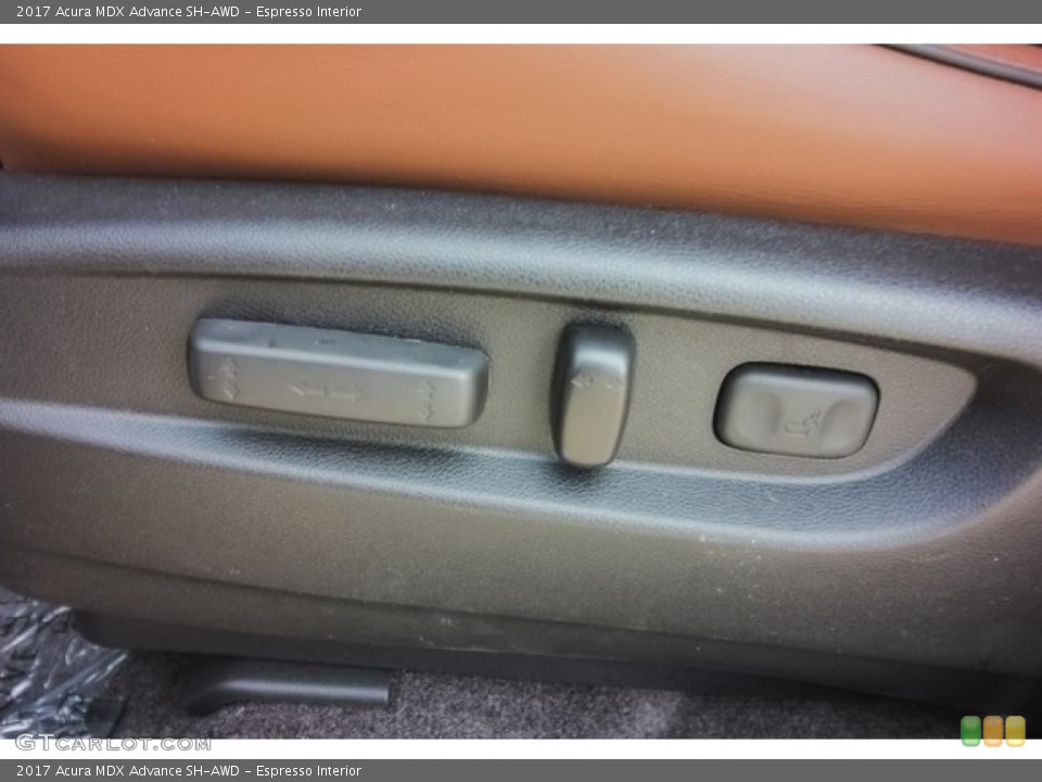 Espresso Interior Front Seat for the 2017 Acura MDX Advance SH-AWD #118396193