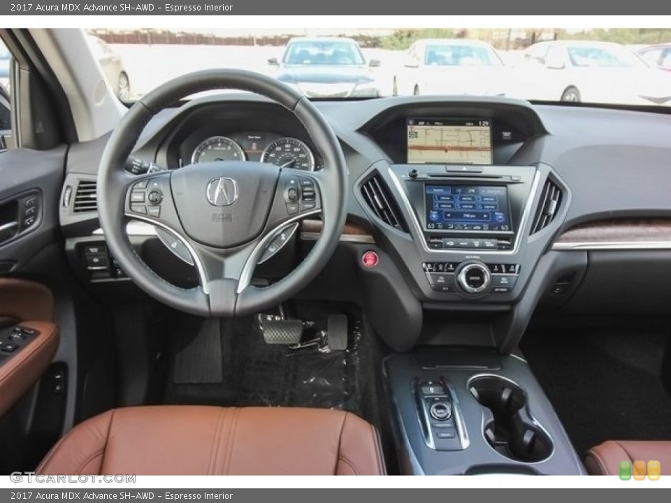 Espresso Interior Dashboard for the 2017 Acura MDX Advance SH-AWD #118396511
