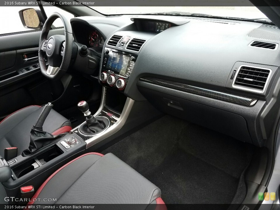 Carbon Black Interior Dashboard for the 2016 Subaru WRX STI Limited #118401541