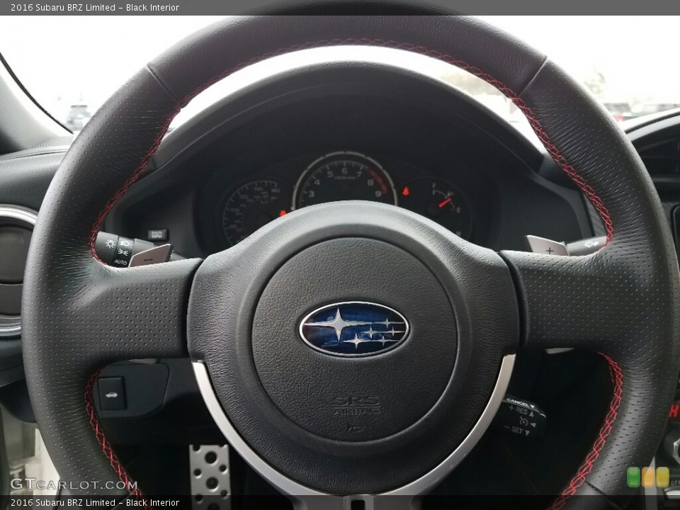 Black Interior Steering Wheel for the 2016 Subaru BRZ Limited #118402682
