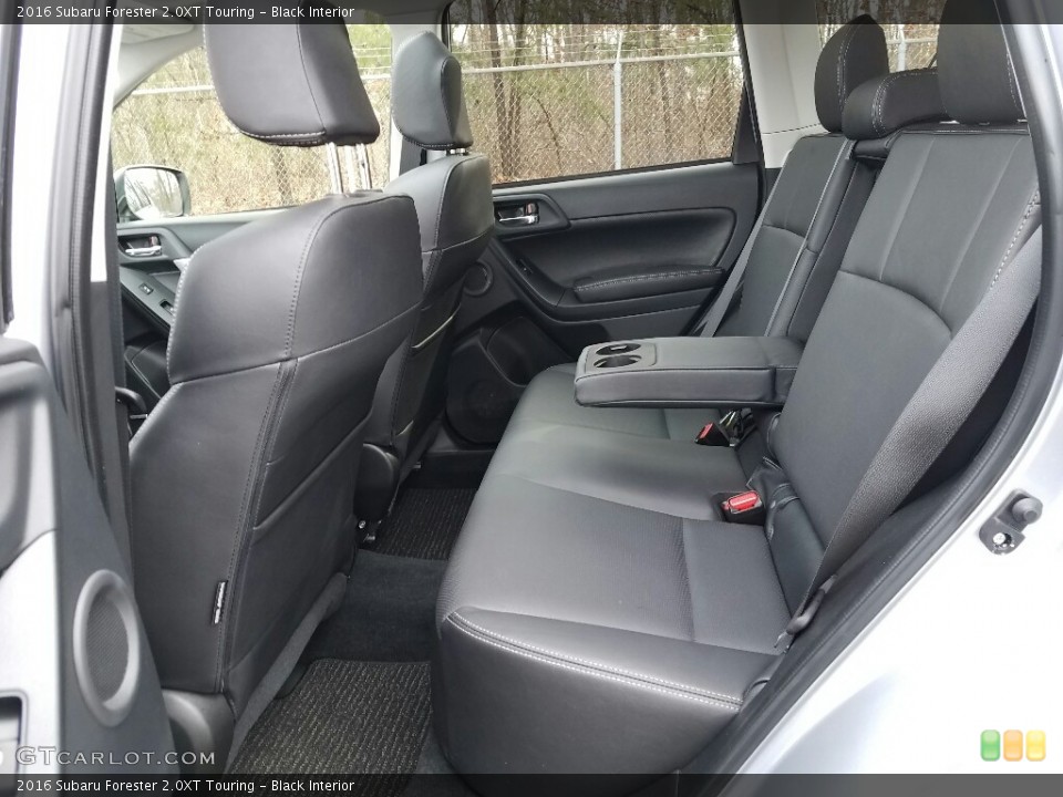 Black Interior Rear Seat for the 2016 Subaru Forester 2.0XT Touring #118403957