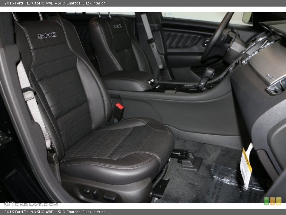SHO Charcoal Black 2016 Ford Taurus Interiors