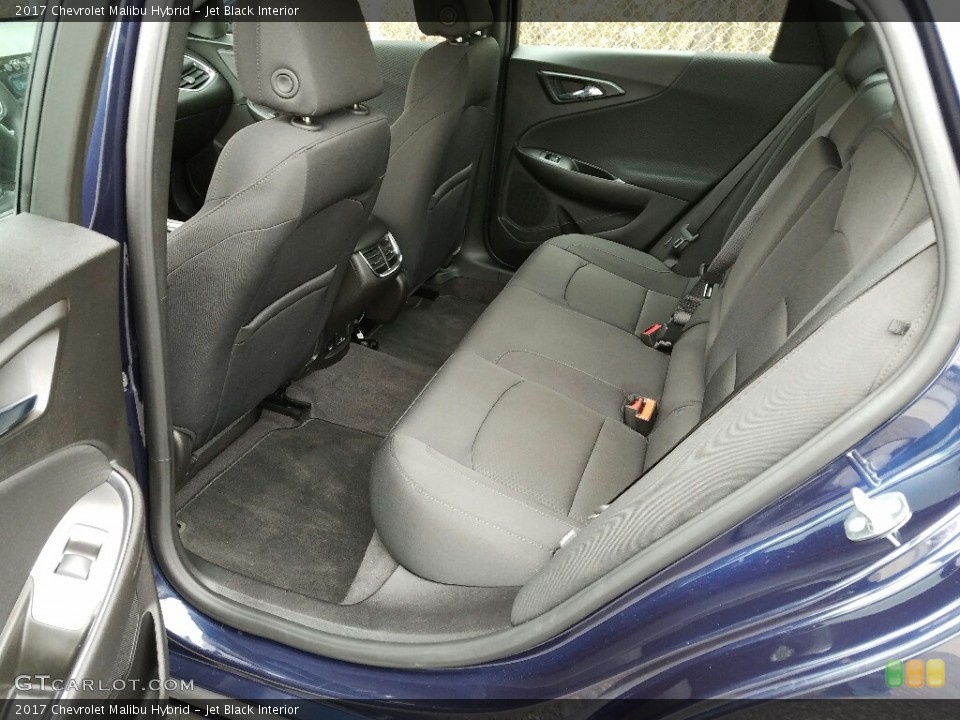 Jet Black Interior Rear Seat for the 2017 Chevrolet Malibu Hybrid #118407725