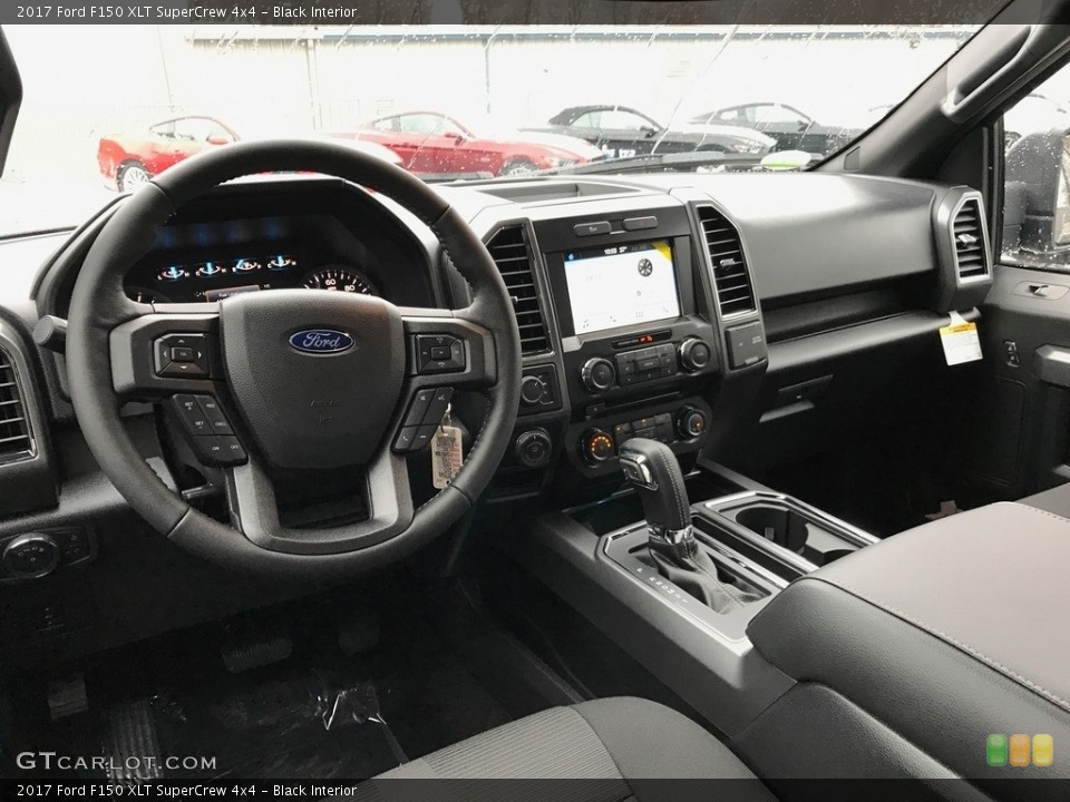 Black Interior Photo for the 2017 Ford F150 XLT SuperCrew 4x4 #118413991