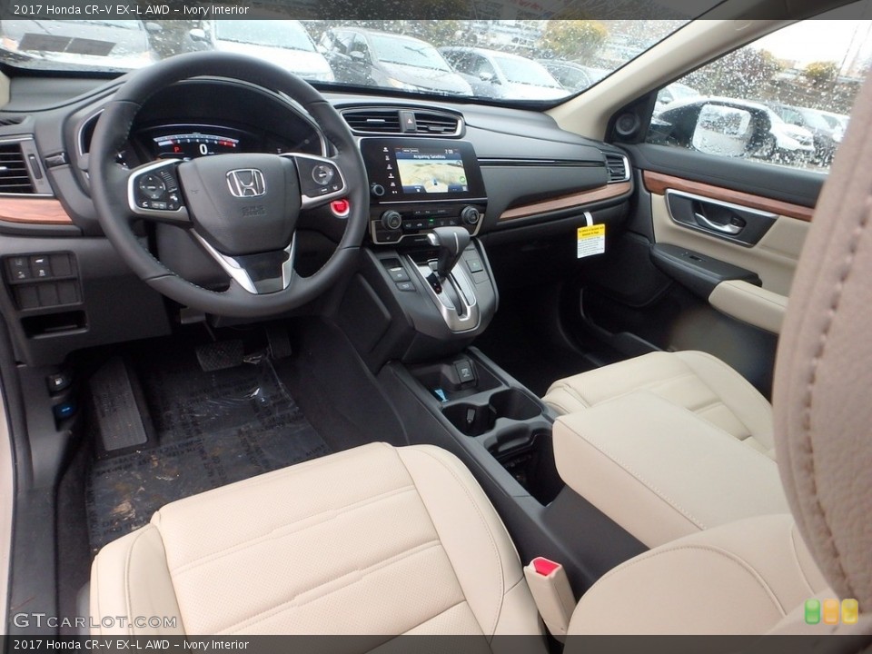 Ivory Interior Photo for the 2017 Honda CR-V EX-L AWD #118416046