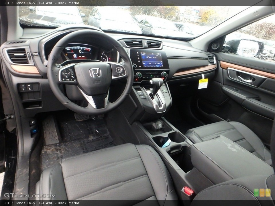 Black Interior Photo for the 2017 Honda CR-V EX-L AWD #118417753