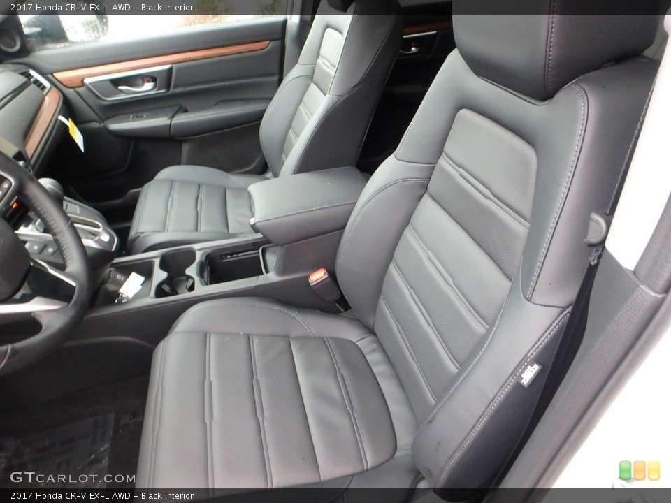 Black Interior Front Seat for the 2017 Honda CR-V EX-L AWD #118418930