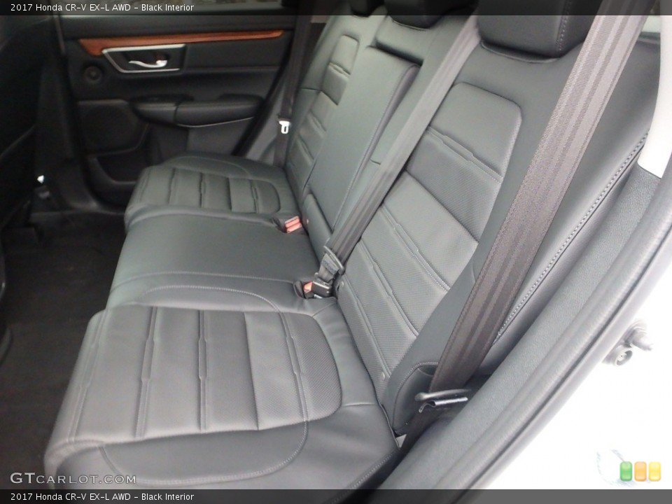 Black Interior Rear Seat for the 2017 Honda CR-V EX-L AWD #118418962