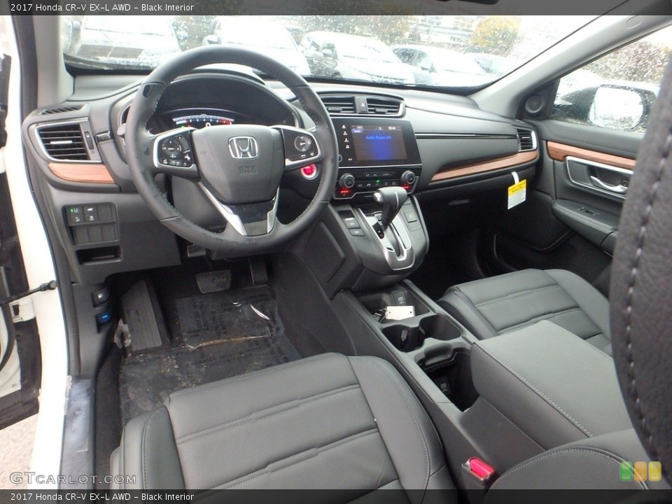 Black Interior Photo for the 2017 Honda CR-V EX-L AWD #118418984