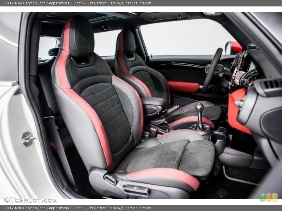 JCW Carbon Black w/Dinamica Interior Photo for the 2017 Mini Hardtop John Cooperworks 2 Door #118439326