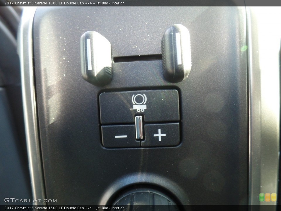 Jet Black Interior Controls for the 2017 Chevrolet Silverado 1500 LT Double Cab 4x4 #118458238