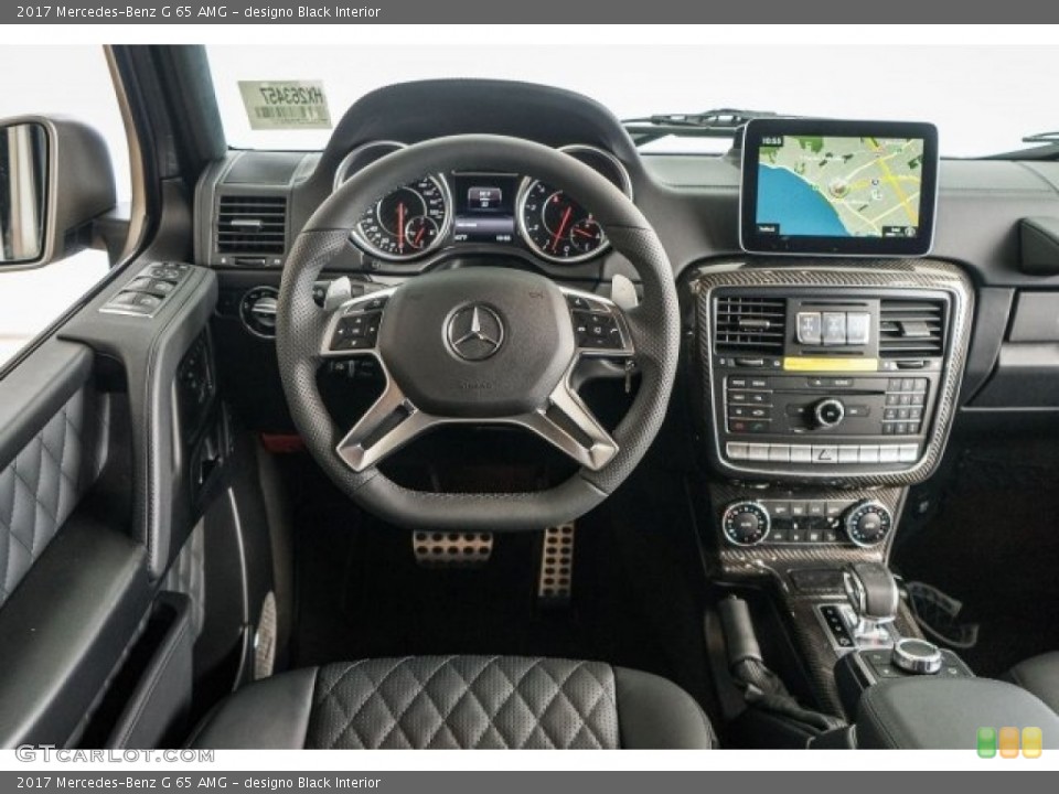 designo Black Interior Dashboard for the 2017 Mercedes-Benz G 65 AMG #118458867