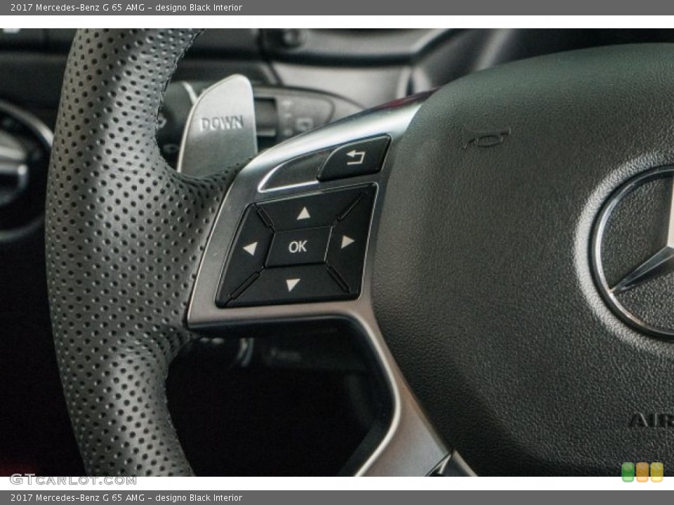 designo Black Interior Controls for the 2017 Mercedes-Benz G 65 AMG #118459137