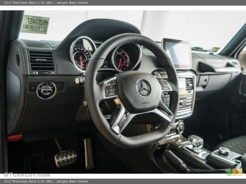 designo Black Interior Dashboard for the 2017 Mercedes-Benz G 65 AMG #118459158