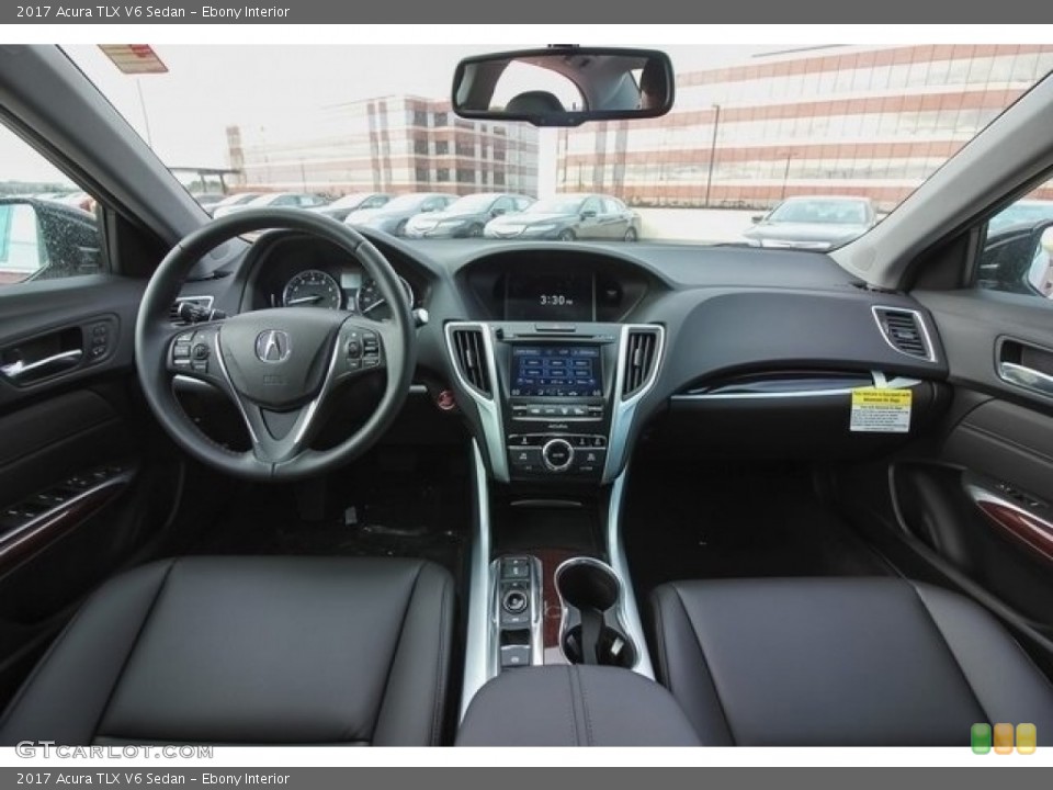 Ebony Interior Photo for the 2017 Acura TLX V6 Sedan #118460667