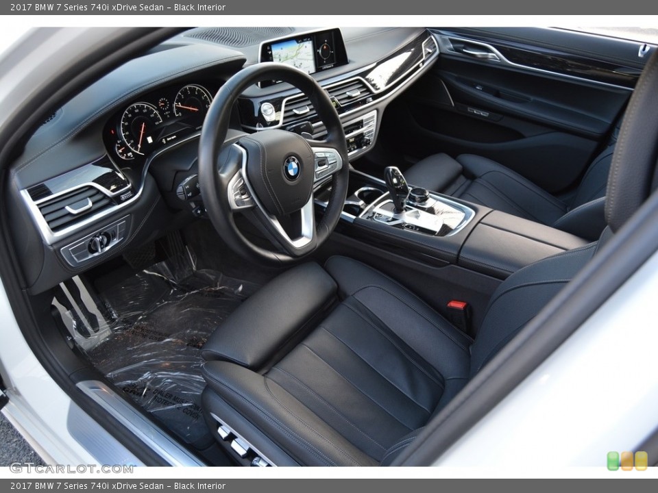 Black Interior Photo for the 2017 BMW 7 Series 740i xDrive Sedan #118465131